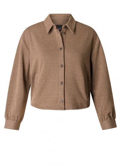 Yest - Naji Brown Houndstooth Jacket