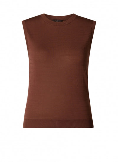 Yest - Nanette & Naianin i Fine Knit Tank  Classic Brown