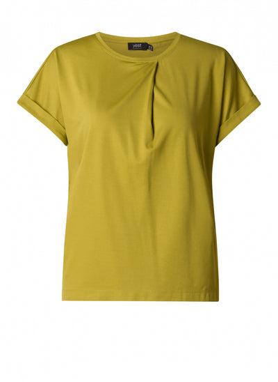 Yest - Nicolette Boxy Top in Leaf Green