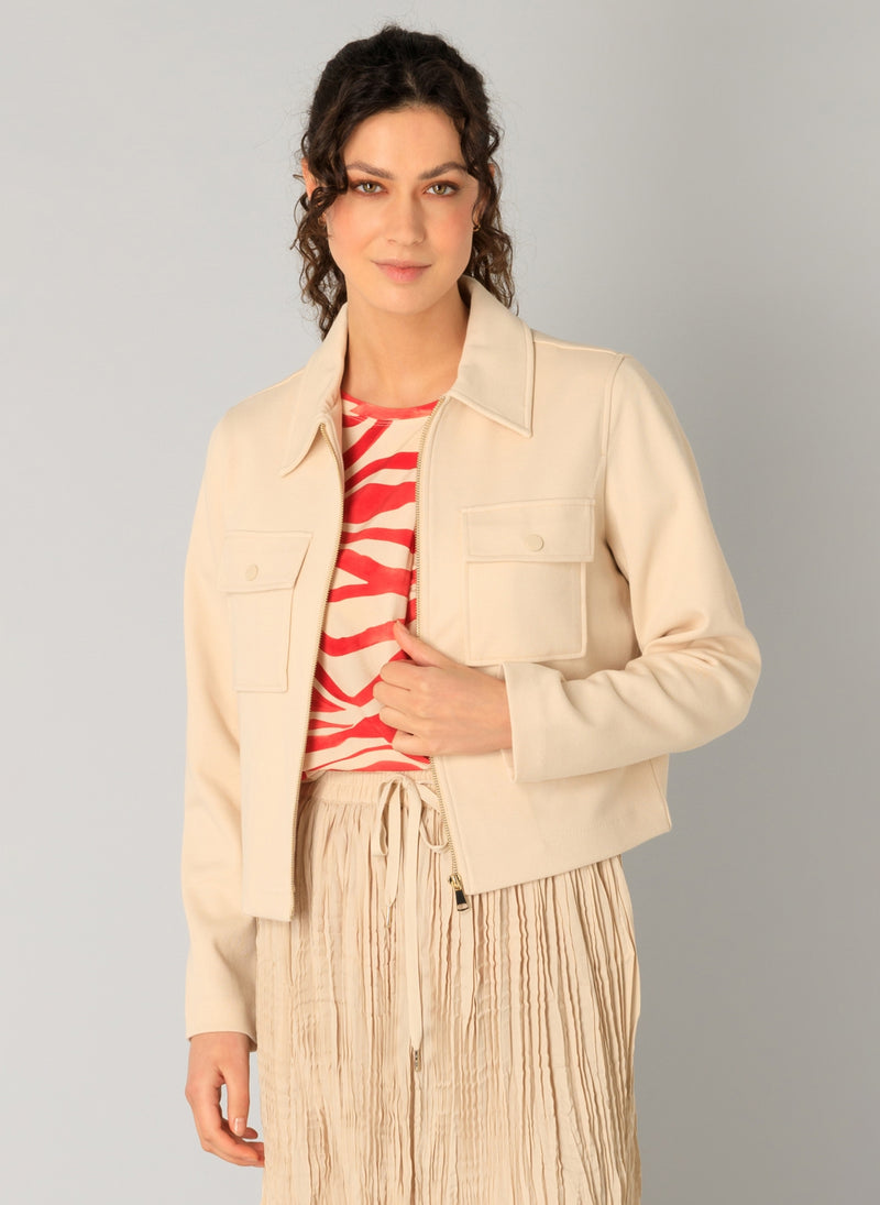 Yest - Cream Rille Jacket