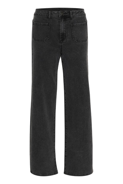 Kaffe -  Akarla High Waist Jeans in black