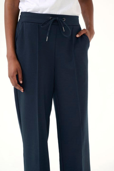 Kaffe - Jenny Straight Pant in Navy