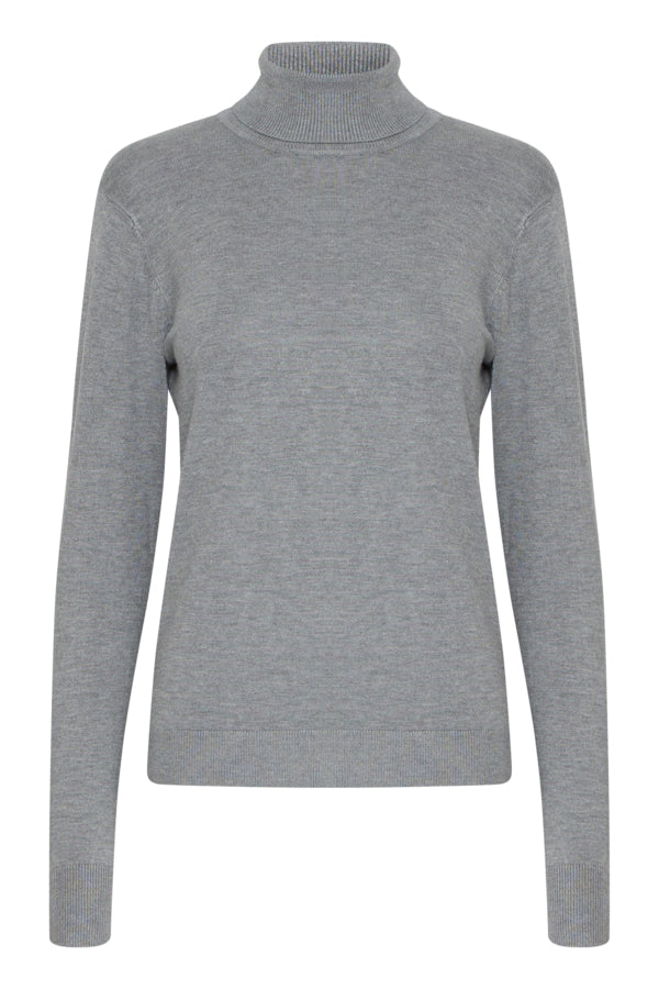 B Young - Morla Roll Neck in Grey