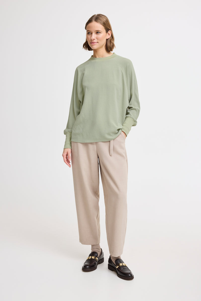 B. Young - Ilirida Blouse in Pistachio