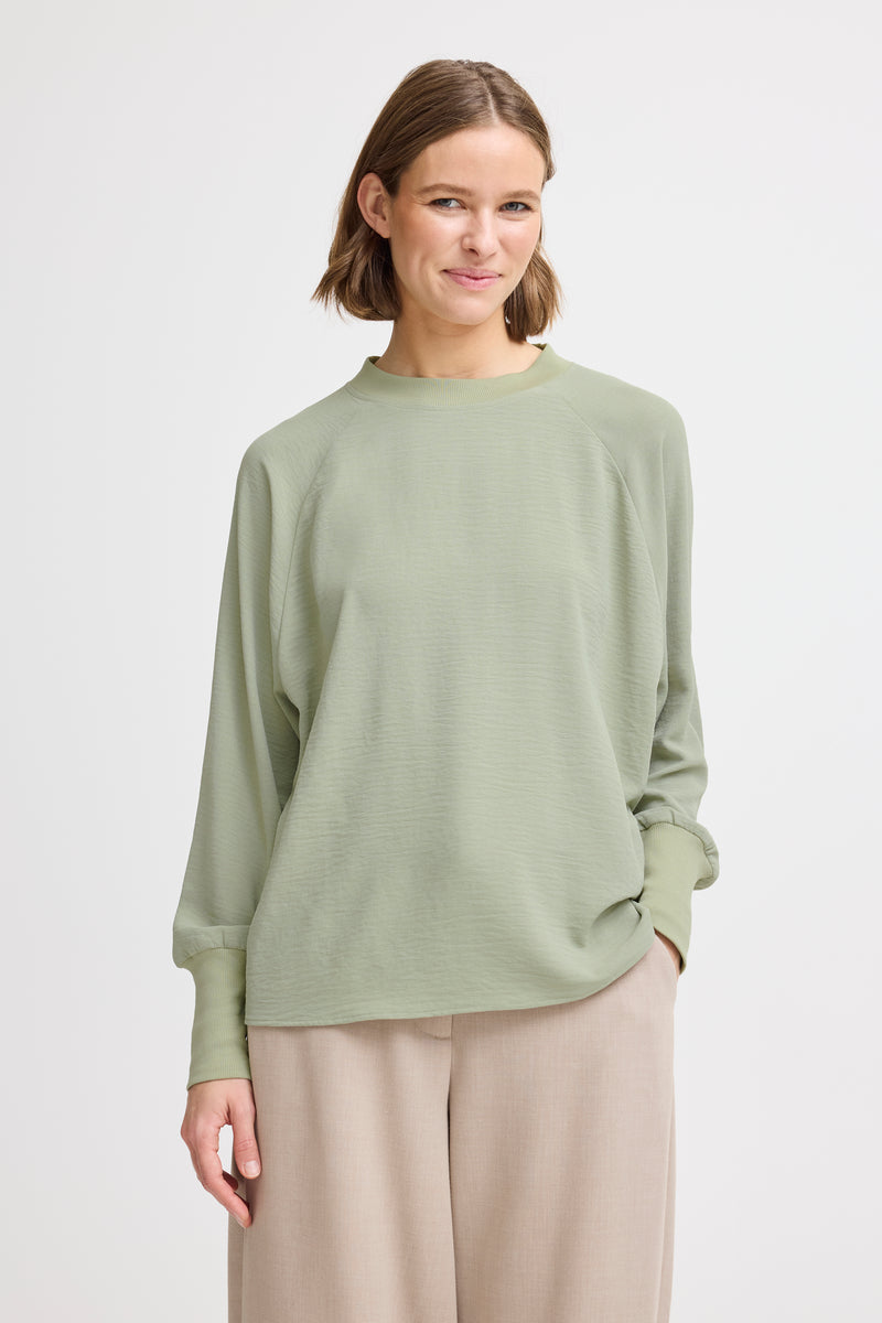 B. Young - Ilirida Blouse in Pistachio