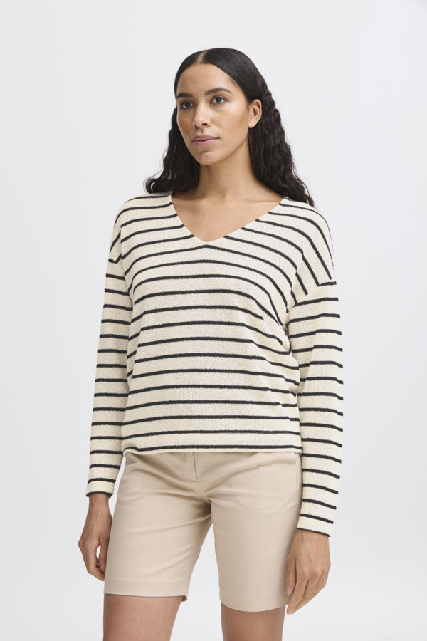 B Young - Sif Stripe Pullover