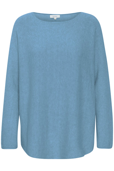 Sorbet Innova Blue Knit Jumper 