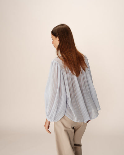 Grace & Mila - Poesie Pale Blue Blouse