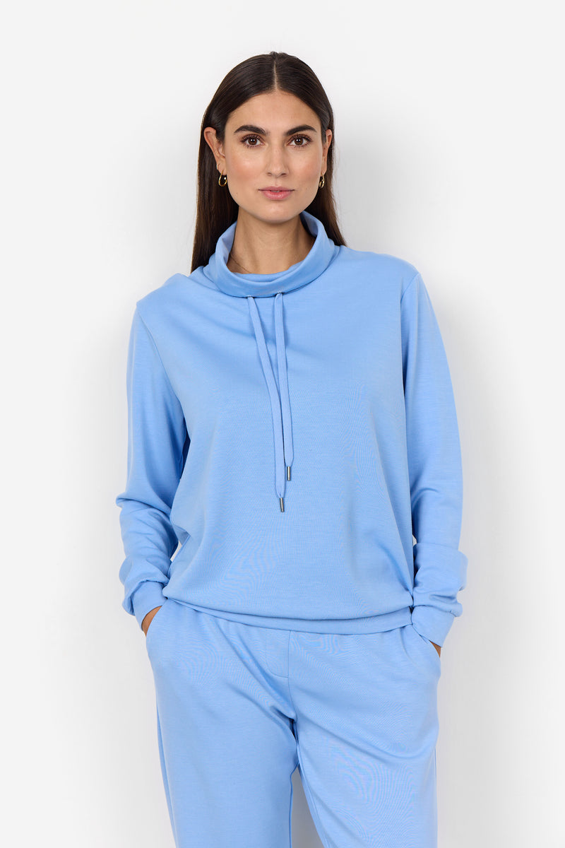 Soyaconcept - Banu Sweatshirt in Light Blue