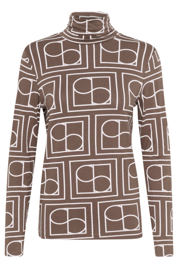 Soaked in Luxury - Hanadi Printed Rollneck