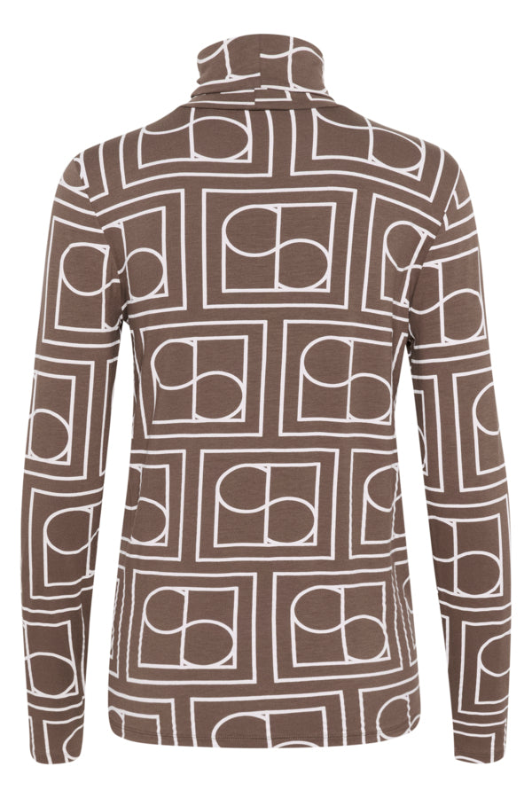 Soaked in Luxury - Hanadi Printed Rollneck