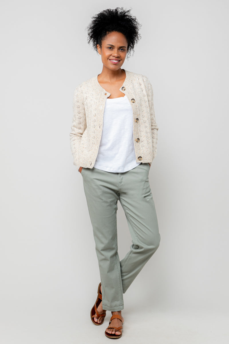 Lily & Me - Lucille Cardigan Fleck Knit