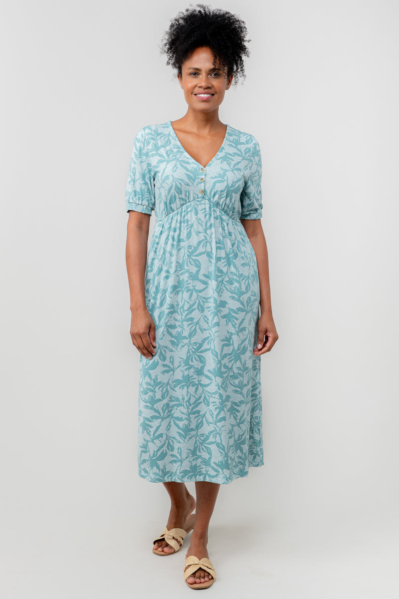 Lily & Me - Lilian Dress in Ocean Green