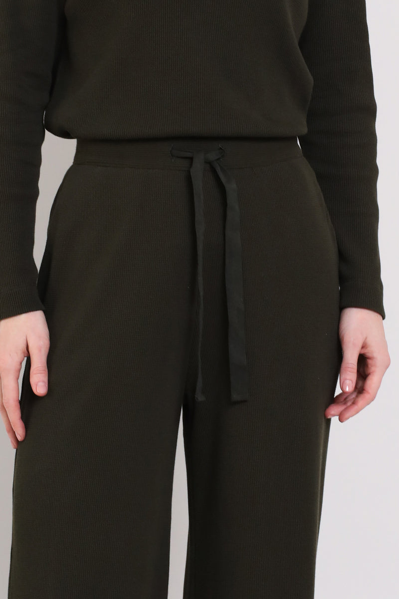 Nomads - Waffle Wide Leg Trousers