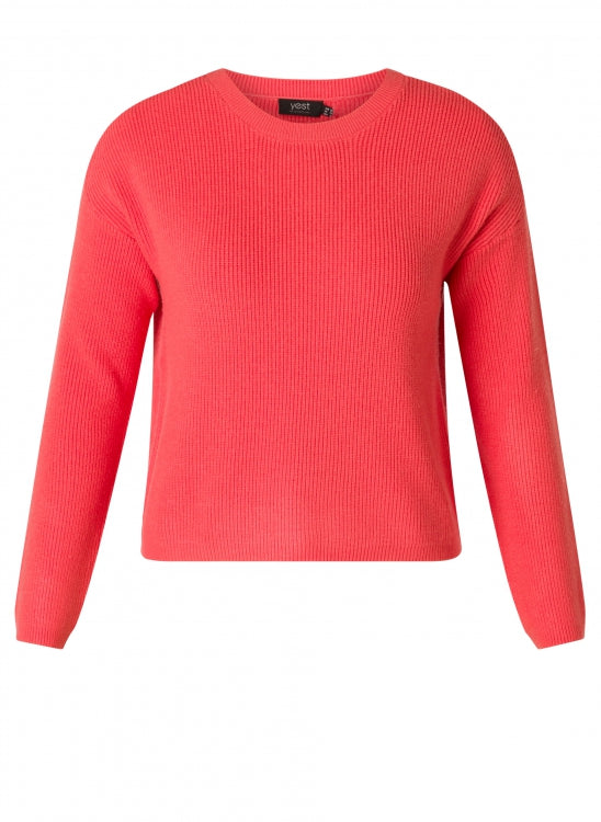 Yest - Raisa Knit in coral