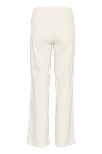 Kaffe - Karla Twill Jeans in Winter White