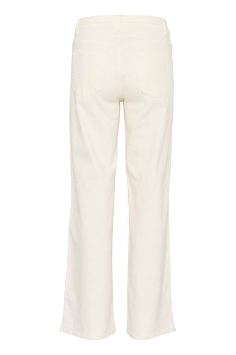 Kaffe - Karla Twill Jeans in Winter White