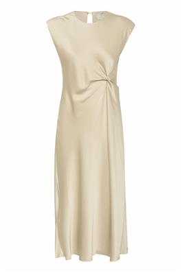 Kaffe - Pristina Dress in Pale Gold