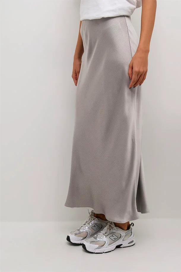 Kaffe - Kalotte Skirt in Steeple Gray