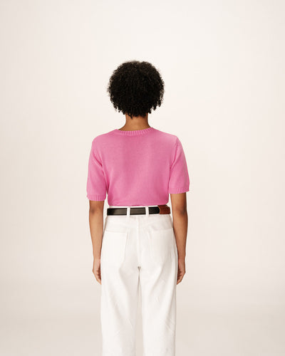 Grace & Mila - Palermo Pink Cotton Jumper